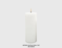 3x8 Flameless Candle LED Pillar