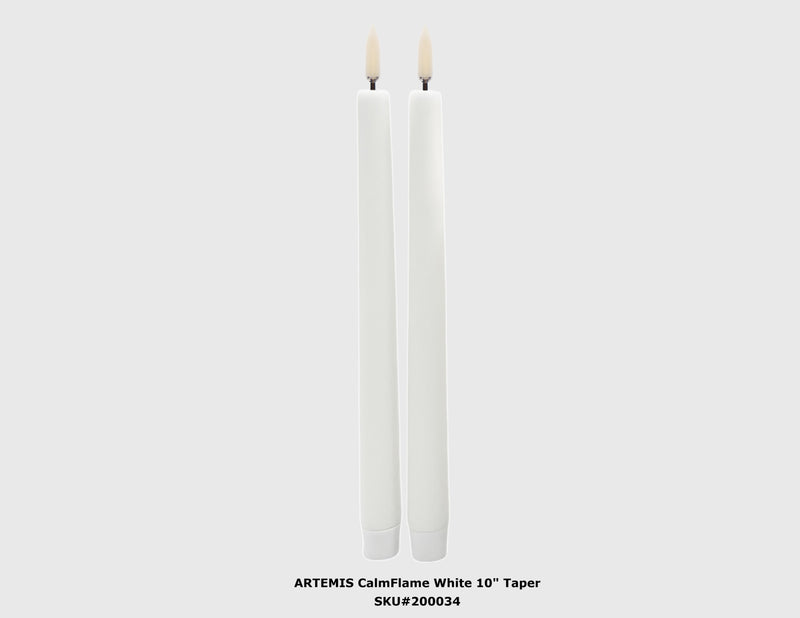 Flameless Candle Taper 10"