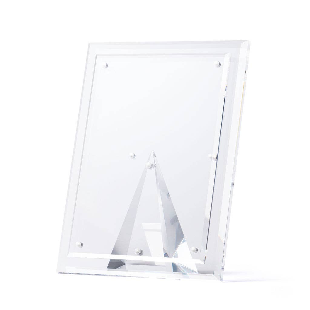 Clear Acrylic Bevelled Picture Frame 5x7