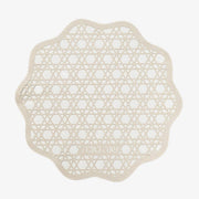 Rattan Starlace Challah Cover Judaica