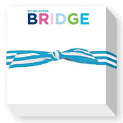 BRIDGE, MAHJONG AND CANASTA CHUBBIE NOTEPADS BRIDGE Notepads