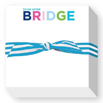BRIDGE, MAHJONG AND CANASTA CHUBBIE NOTEPADS