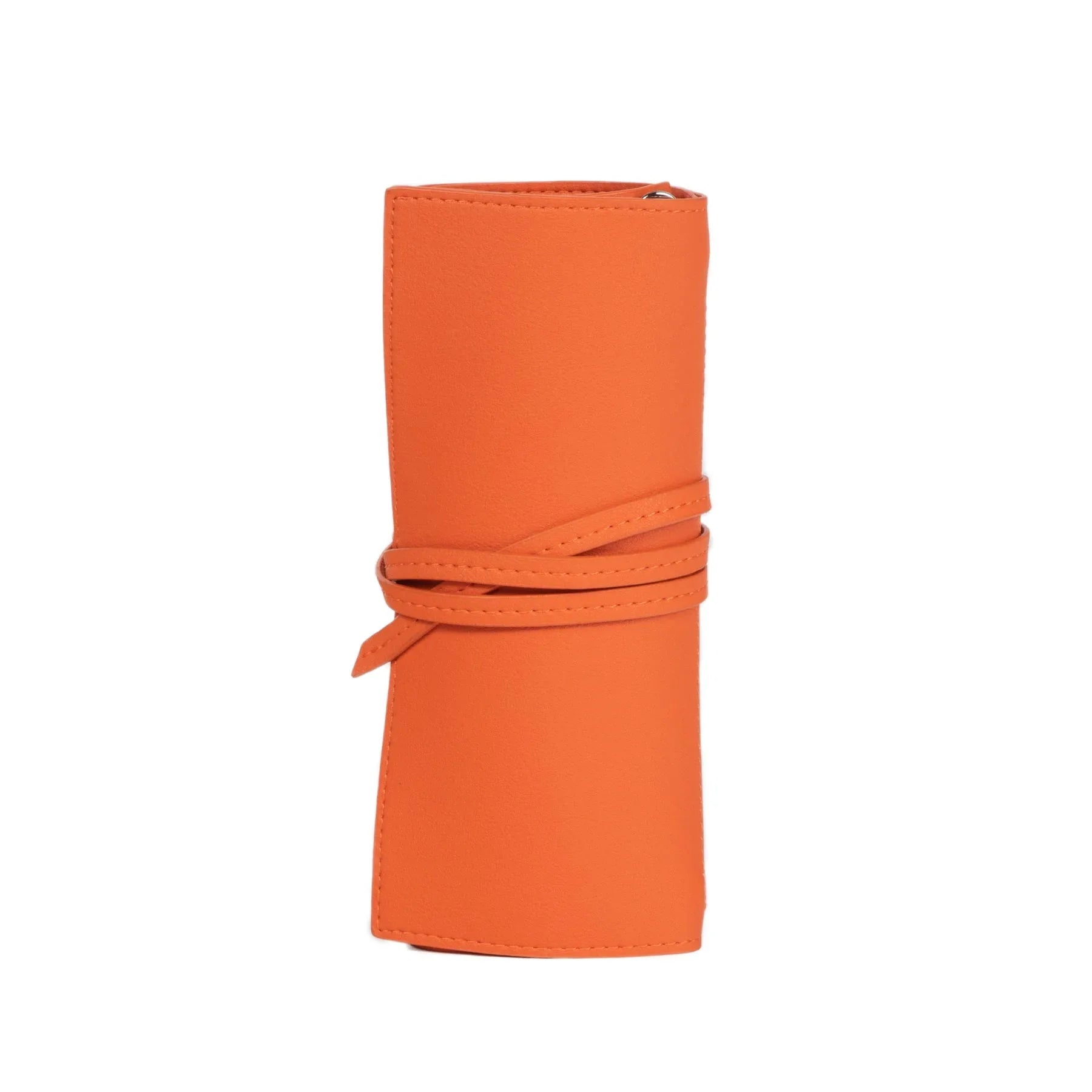 Abby Travel Jewelry Roll Orange Accessories