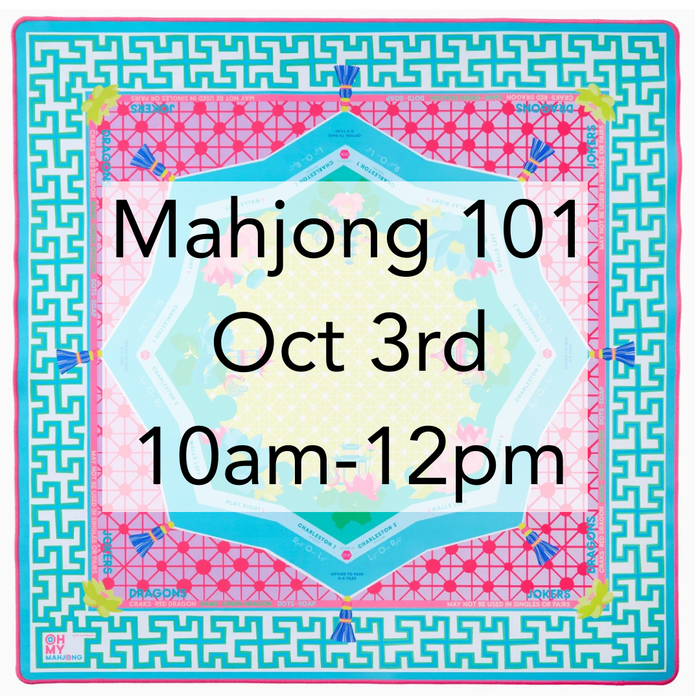 10/3 Mahjong 101 with Jill Baker