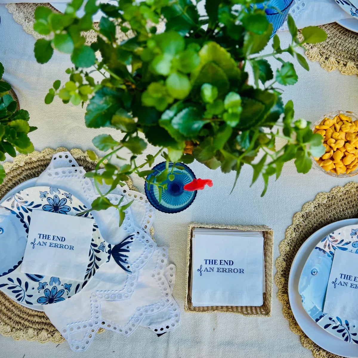 The End Of An Error Divorce Cocktail Paper Napkins Cocktail Napkins