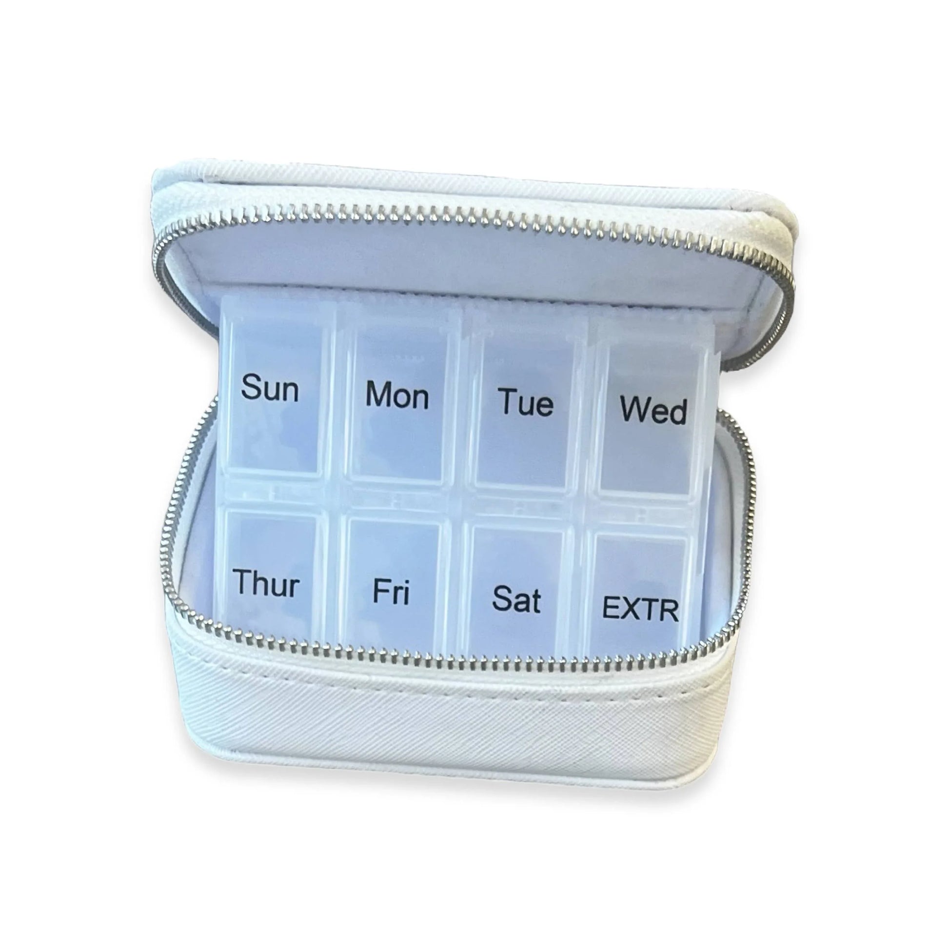 Travel Pill Box - Red Floral Accessories