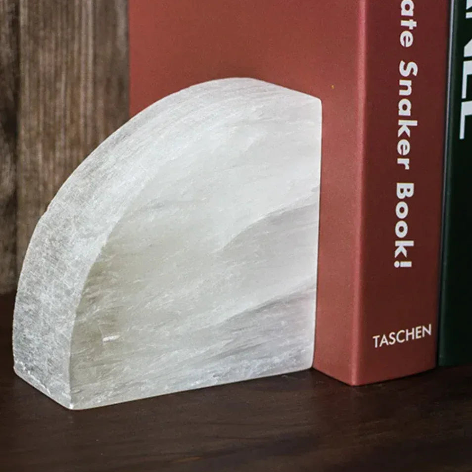 White Onyx Bookend