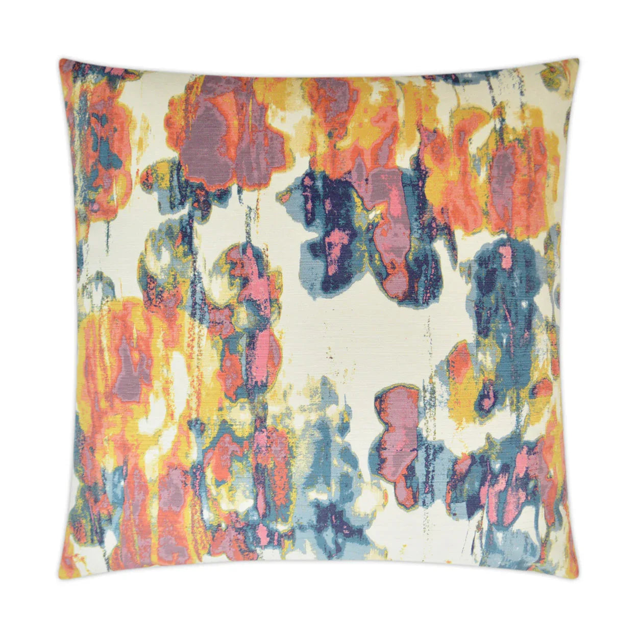 Solfeggio Pillow Navy 24x24 Throw Pillows