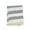 Monogrammed Seabrook Throw Cream Sky Throws