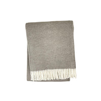 Pixel Throw With Ivory Fringes