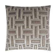 Brix Pillow 22x22 Truffle Throw Pillows