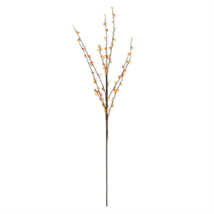 35" Light Orange Bittersweet Stem Decor