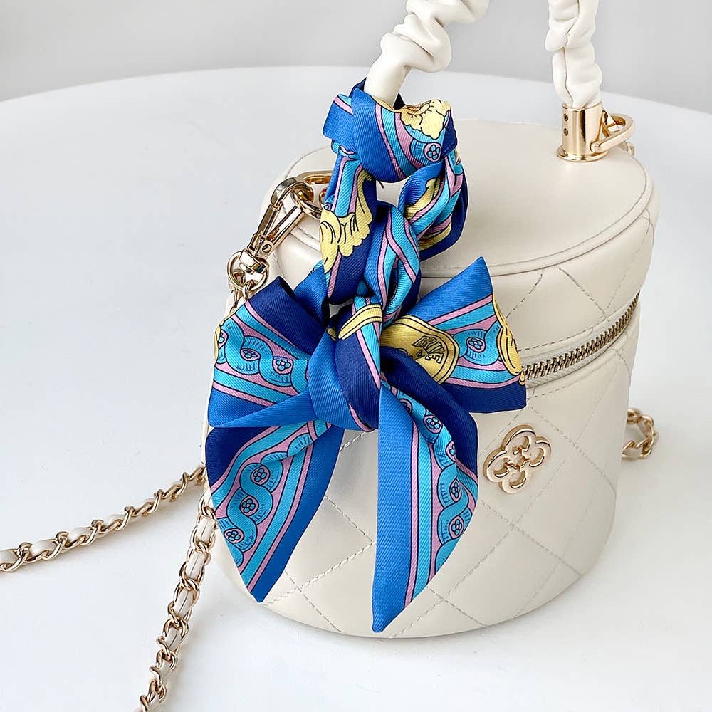 Versatile Printed Scarf Headband Fashion Accessory