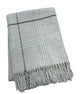 Windowpane Plaid Throw
