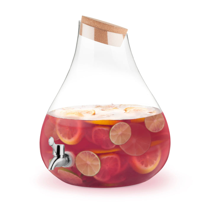 Beverage Dispenser With Cork Stopper