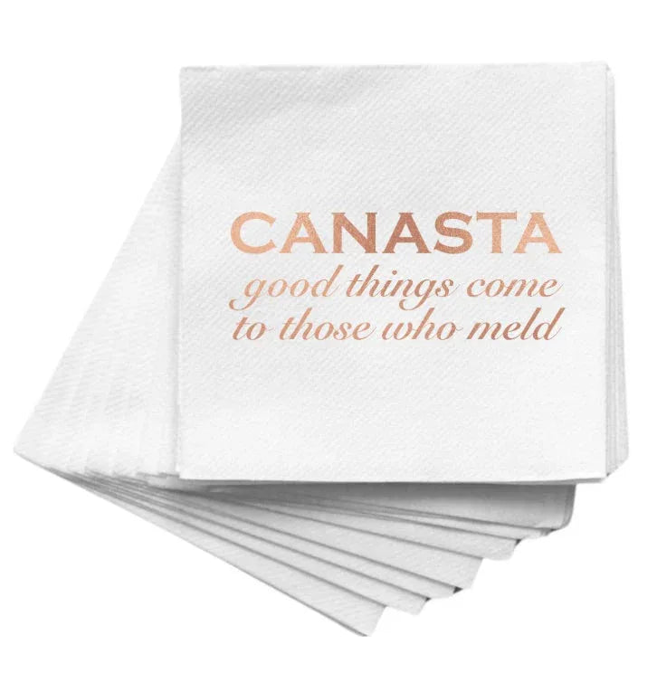 Canasta Cocktail Napkins Cocktail Napkins