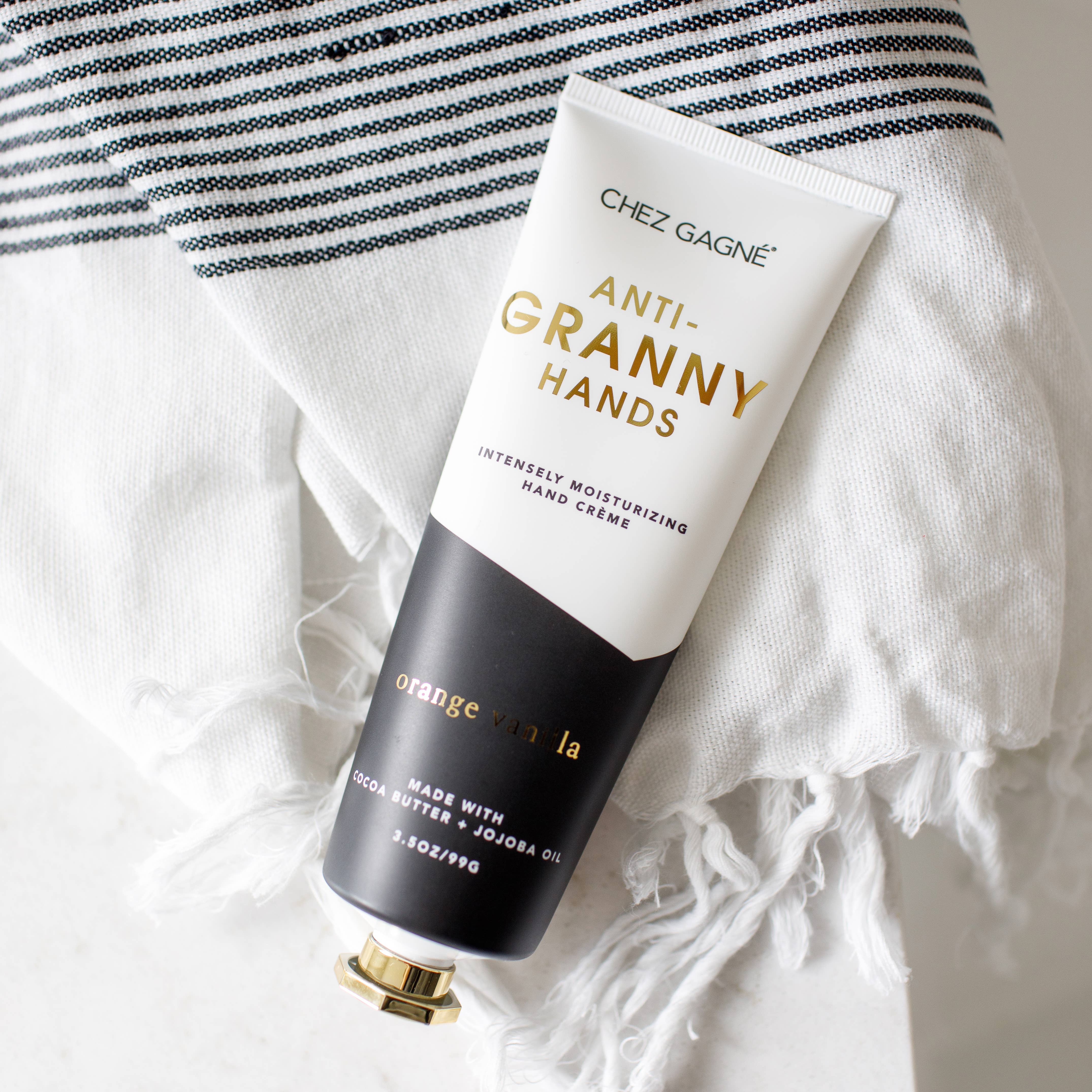 Anti-Granny Hands - Orange Vanilla - Clean + Vegan Hand Crème - 3.4oz Lotion & Moisturizer