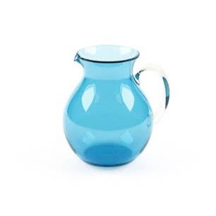 Solara Pitcher Turquoise Serveware