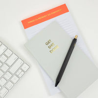 Things I'll Probably Do Tomorrow - Lined Notepad - Neon Orange - 65 perforated pages - 5x8 Notepads