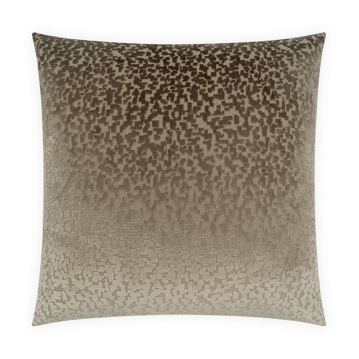 Patterned pillow on a white background