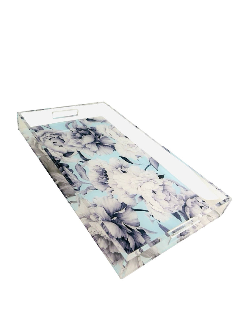 Acrylic Tray, Peony