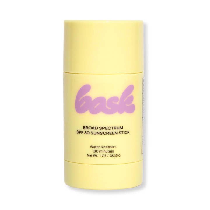Bask Spf 50 Fragrance Free Suncreen Stick - Face & Lip Balm