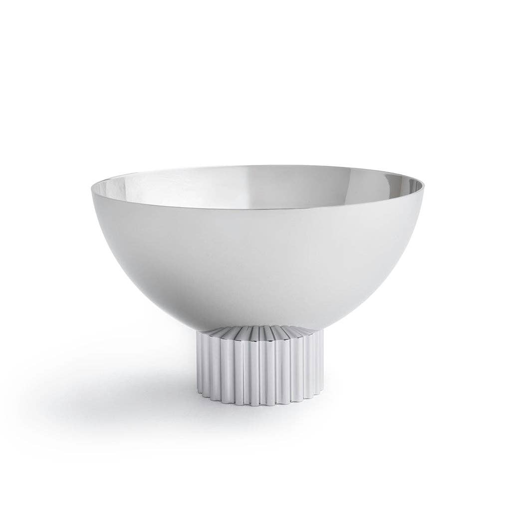 Striations Nut Bowl, Silver