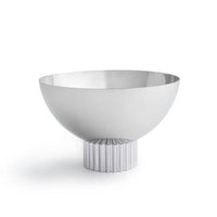 Striations Nut Bowl, Silver