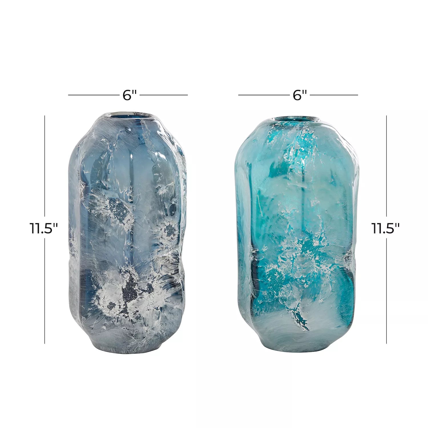 Glacier Glass Vase