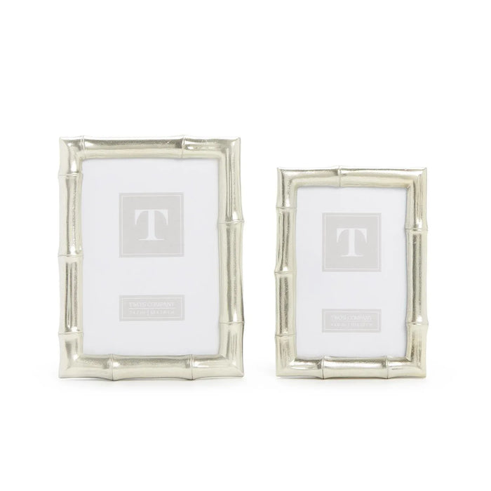 Silver Bamboo Photo Frame Frames