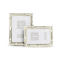 Silver Bamboo Photo Frame