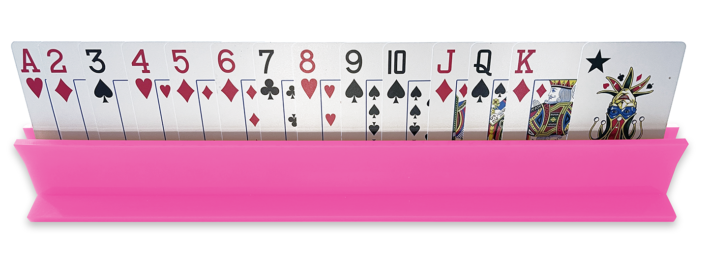 Bright Pink card RACK S/2
