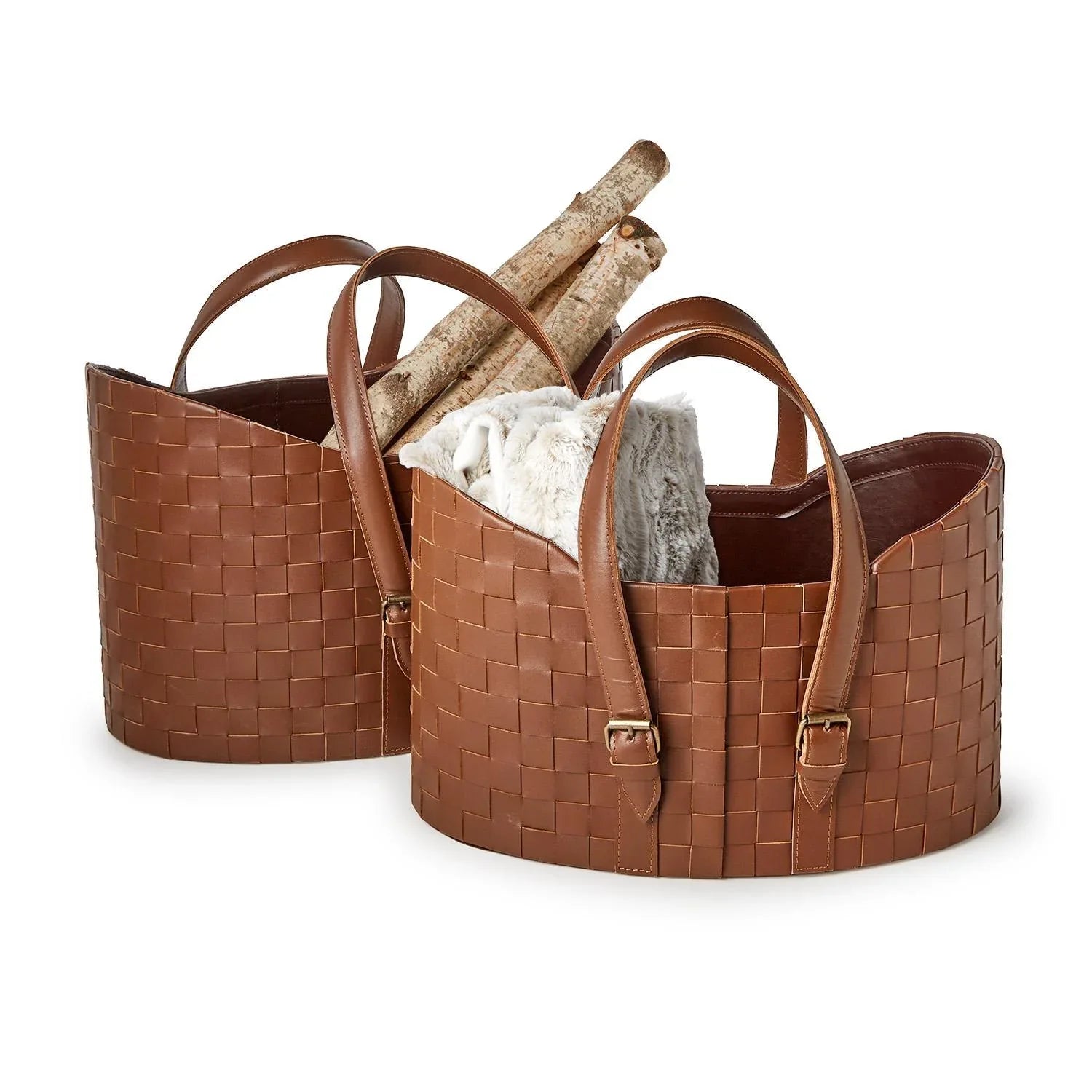 Yuko Chestnut Basket Decor