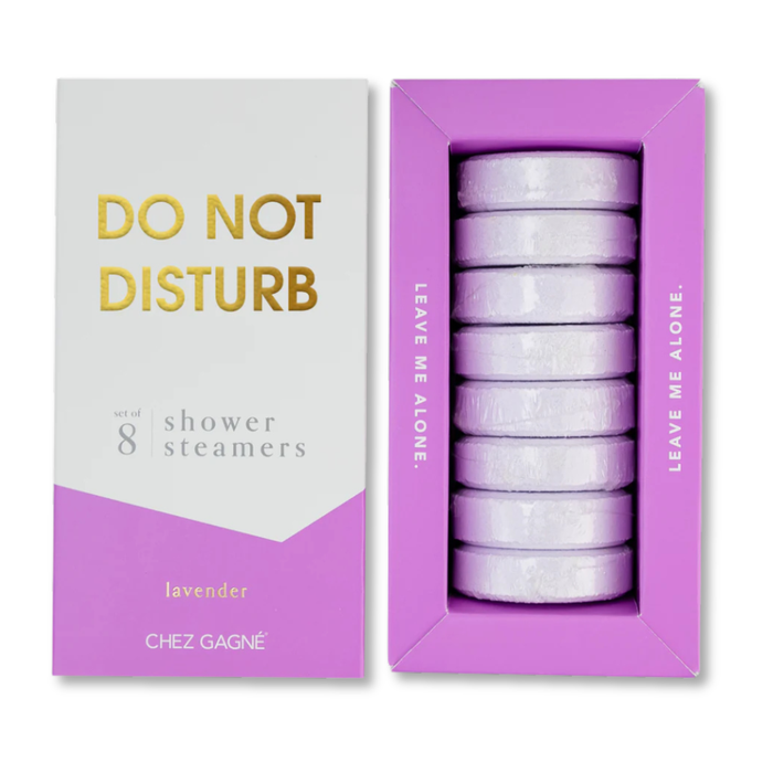 Do Not Disturb - Aromatherapy Shower Steamers - Lavender - Set of 8 Bath Accessories