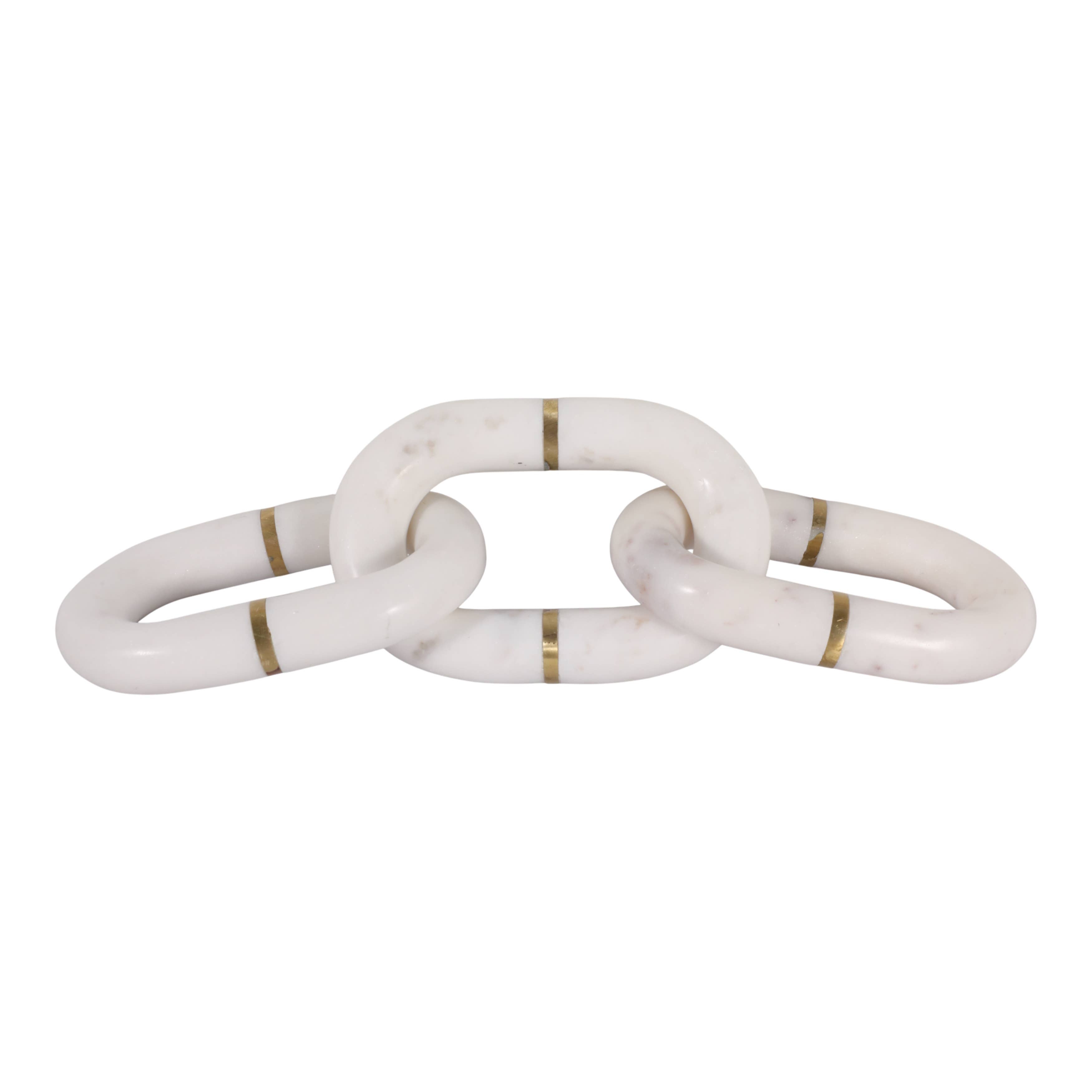 Stone Marble Chain Sculpture