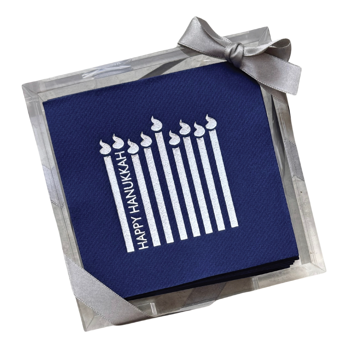 Judaica Acrylic Cocktail Napkin Hostess Set Cocktail Napkins