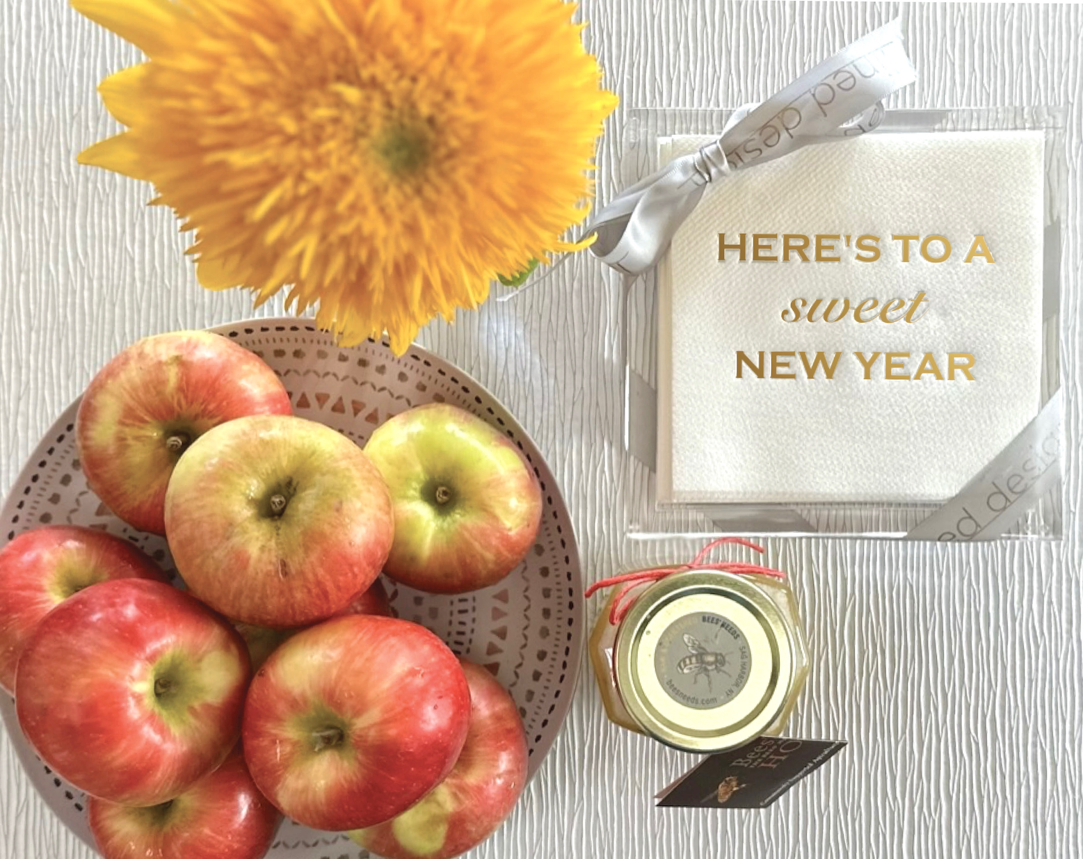 Jewish New Year Acrylic Hostess Sets Sweet New Year Judaica