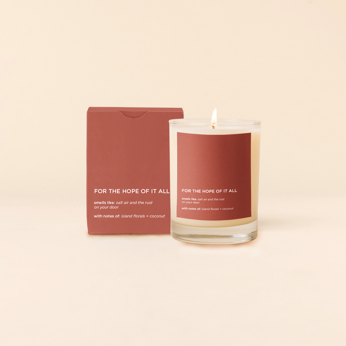 Candle Rocks Glass - Life