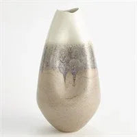 Espuma Dented Collection Large Vase Decorative Vases