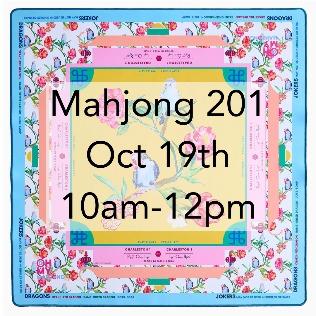 Mahjong 201: Beyond the Basics with Jill Baker