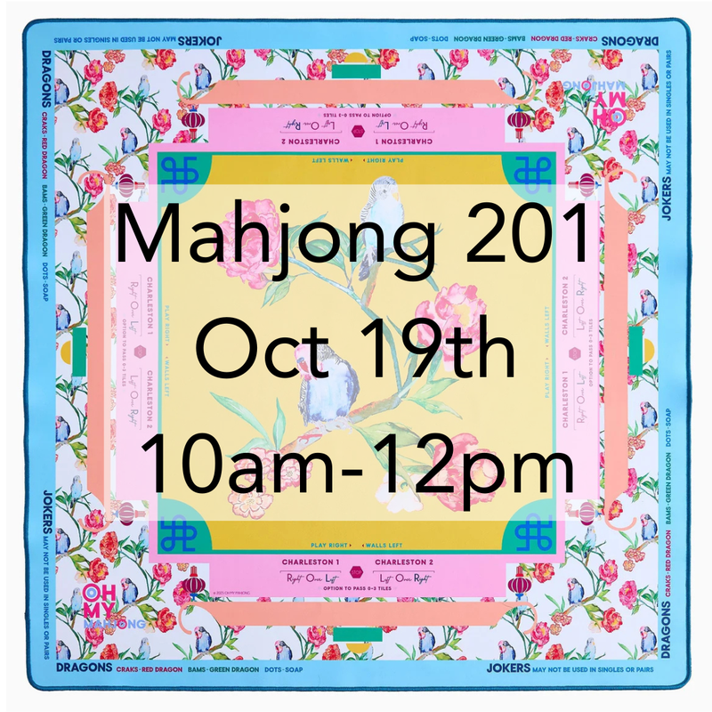 Mahjong 201: Beyond the Basics with Jill Baker