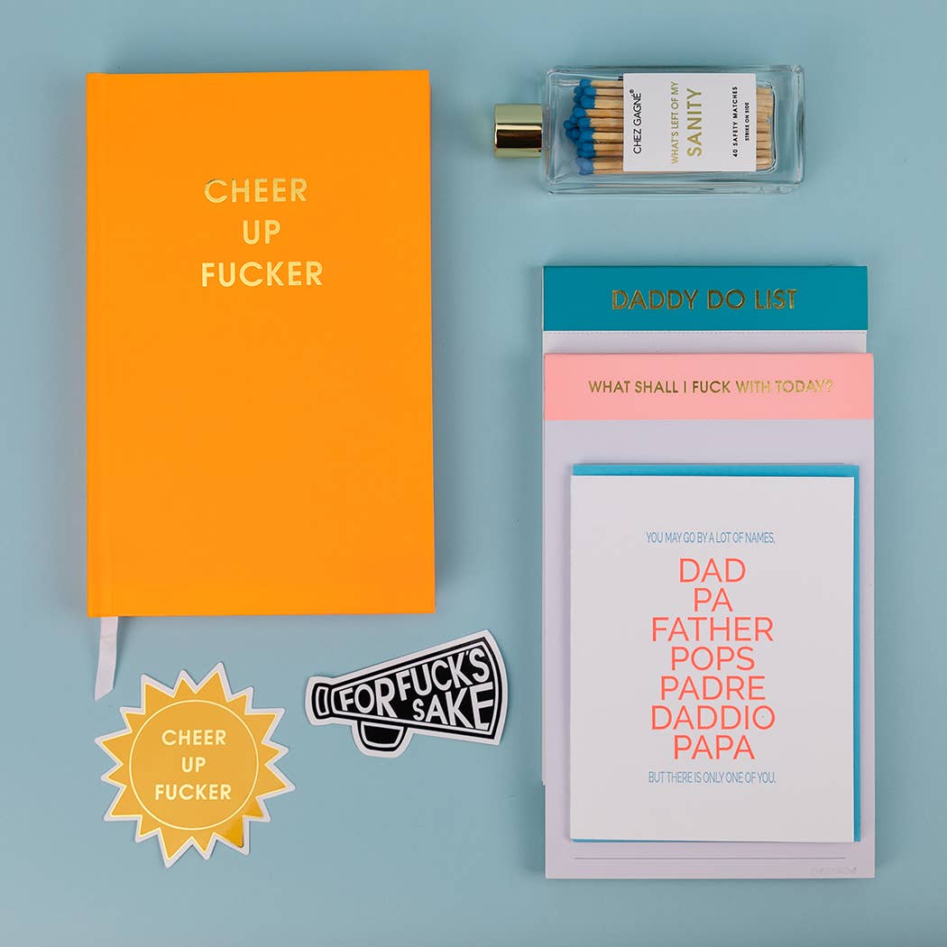 Left of My Sanity - Glass Bottle Safety Matches - Bright Blue Matchboxes & Lighters