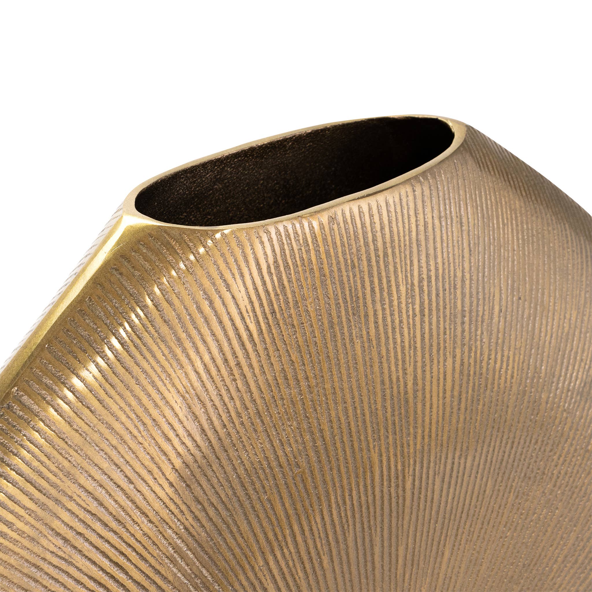 Ridge Short Vase