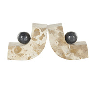 Albert Marble Bookends Set