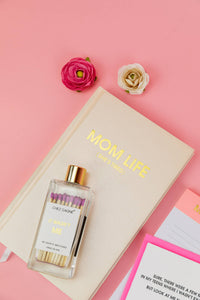 It Wasn't Me - Glass Bottle Safety Matches - Bright Purple