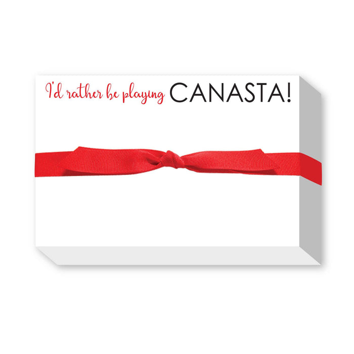 RATHER CANASTA Big & Bold Notepad Notepads