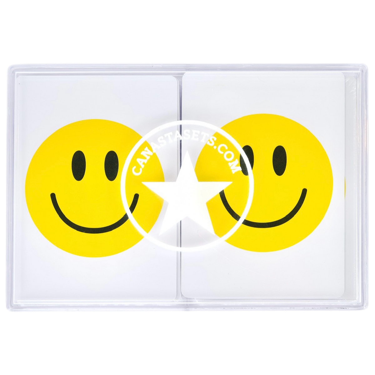 PVC playing cards SMILE FACE