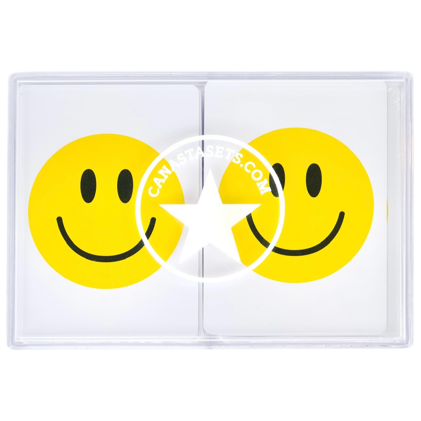 PVC playing cards SMILE FACE