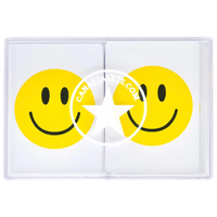 PVC playing cards SMILE FACE