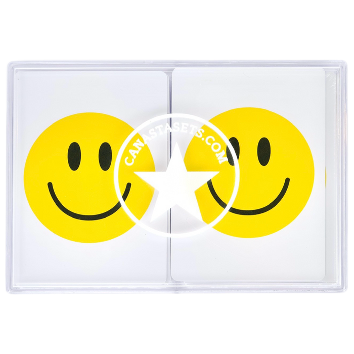 PVC playing cards SMILE FACE